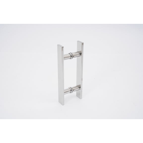 Pair of Pull Push Sliding Barn Door Handles, Commercial H Shape Door Pull Handle