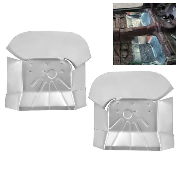 Pair of Rear Floor Pans For 78-88 El Camino,Malibu,Regal,Cutlass,Monte Carlo
