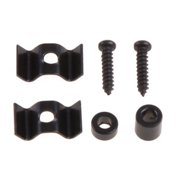 Pair of String Trees For Start OR Guitar Parts Black