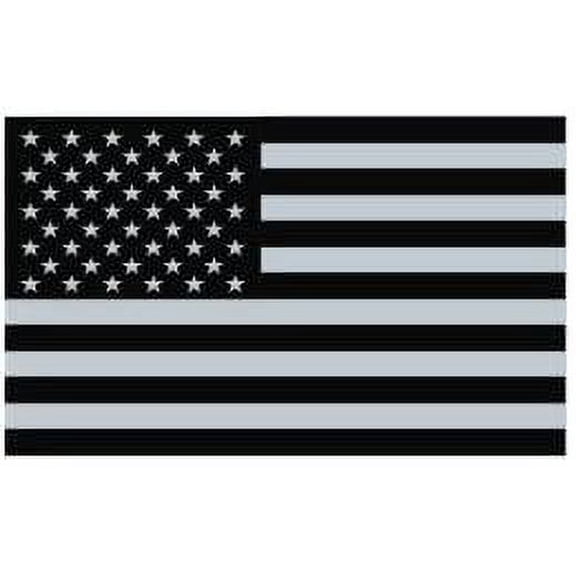 Pair of Subdued American U.S. Flag Hard Hat/Helmet Vinyl Decal Sticker
