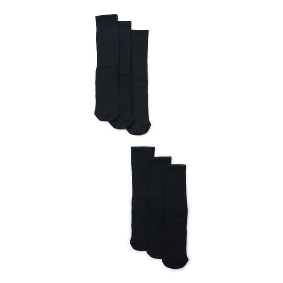Pair of Thieves Men's Performance Stretch Crew Socks, 6-Pack, Shoe Sizes 6-12