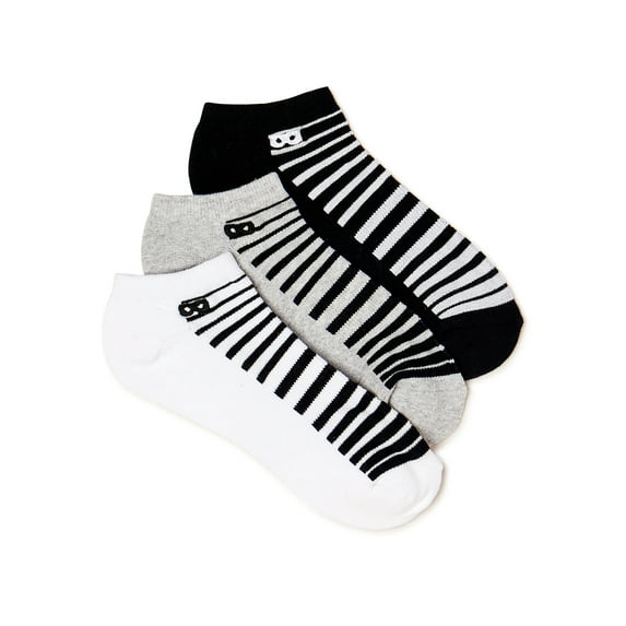 Pair of Thieves Blackout/Whiteout Cushioned Low Cut Socks, 3-Pack