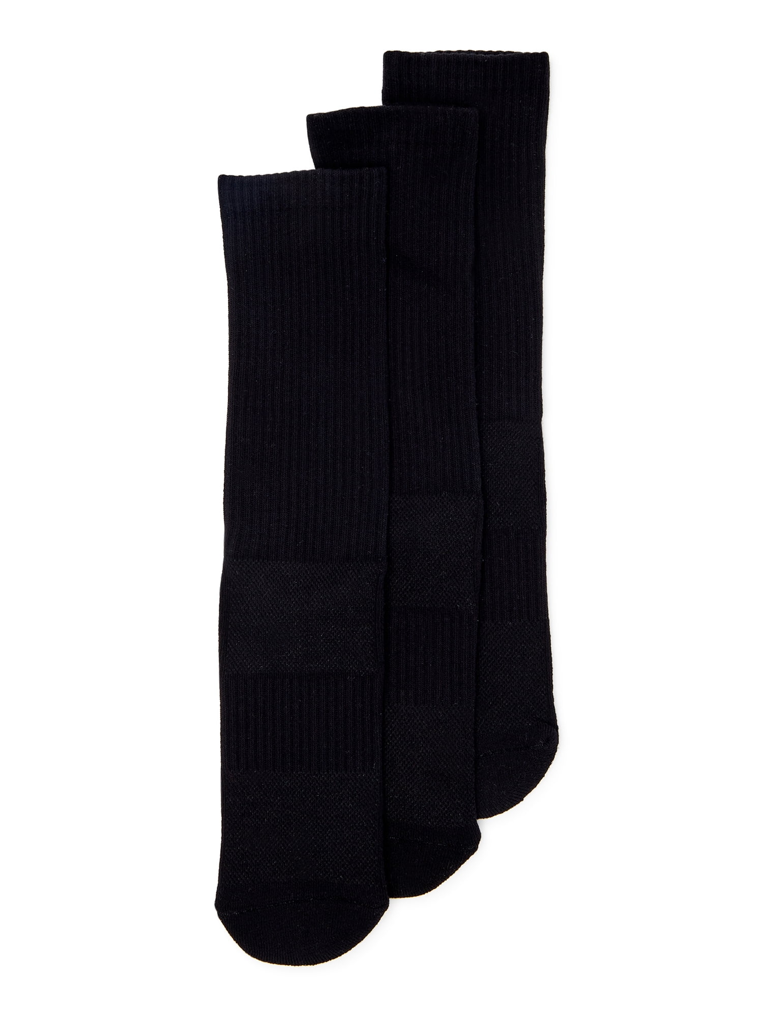 Pair of Thieves Blackout/Whiteout Men's Cushioned Crew Socks, 3-Pack