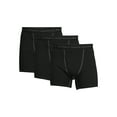 thumbnail image 1 of Pair of Thieves Men's 4-Way Cotton Stretch Boxer Briefs, 3-Pack, 1 of 6
