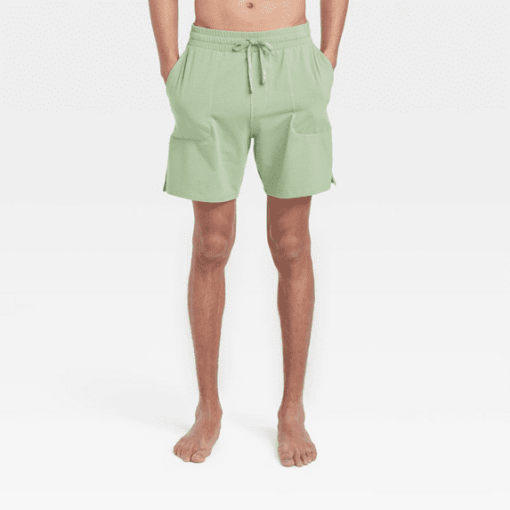 Pair of Thieves Men's 7" Super Soft Lounge Pajama Shorts - Fern Green, Small