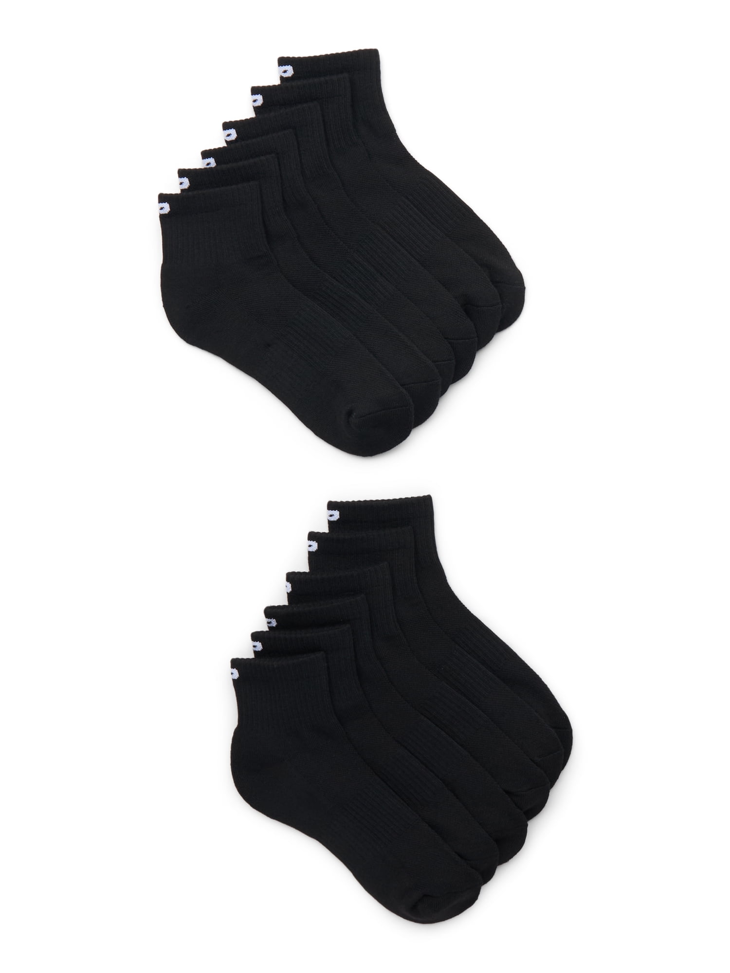 Pair of Thieves Men's All Comfort Ankle Socks, 12-Pack, Shoe Sizes 6-12