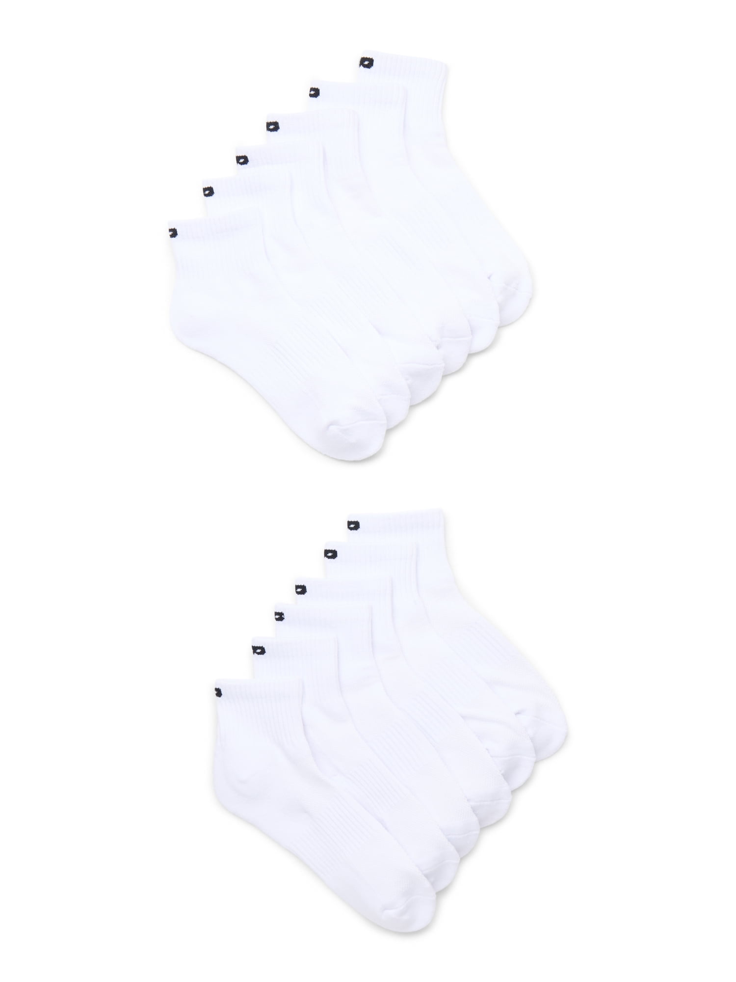 Pair of Thieves Men's All Comfort Ankle Socks, 12-Pack, Shoe Sizes 6-12