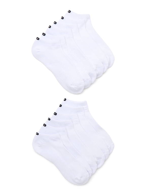Men's All Comfort Low Cut Socks, 12-Pack, Shoe Sizes 6-12