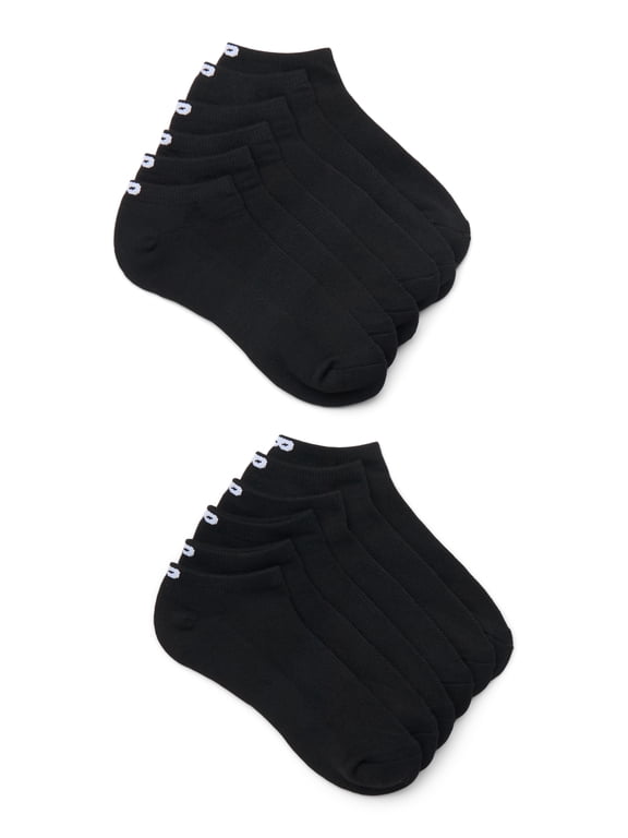 Men's All Comfort Low Cut Socks, 12-Pack, Shoe Sizes 6-12