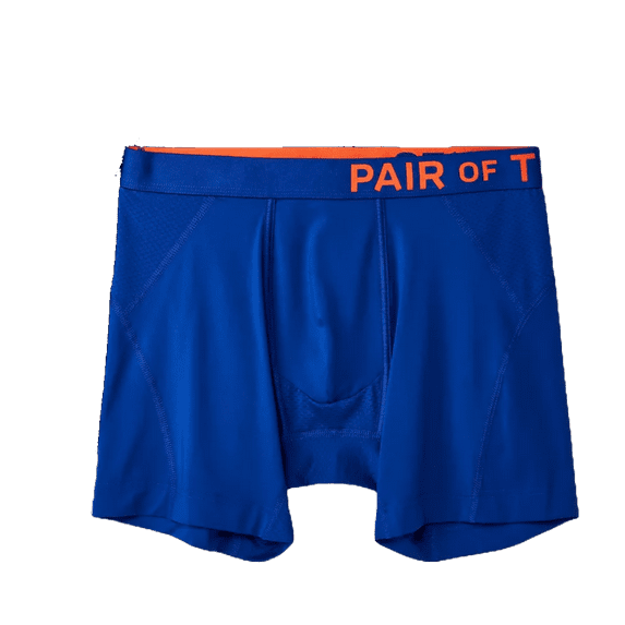 Pair of Thieves Men's SuperCool Boxer Briefs 2pk - (Navy/Red, Small)