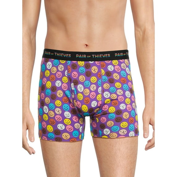 Pair of Thieves Men’s SuperFit Boxer Briefs, 1-Pack, Sizes S-3XL