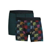 Pair of Thieves Men s SuperFit Happy Boxer Briefs, 2-Pack, Sizes S-3XL