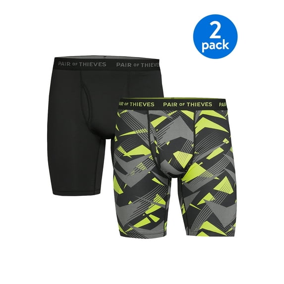 Pair of Thieves SuperFit Long Boxer Brief Men's 2-Pack