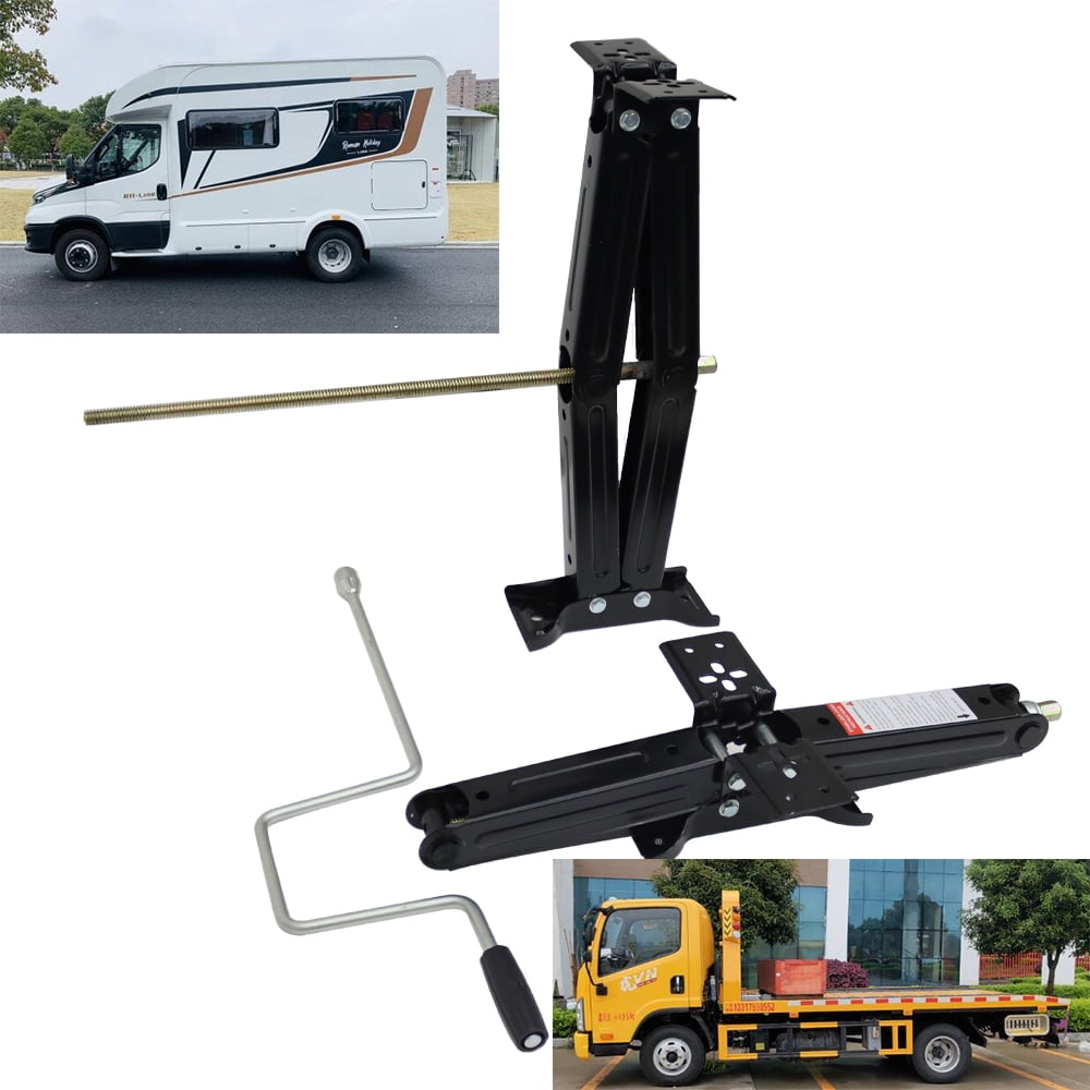 Pair of Trailer Camping Scissor Jack Leg Brackets