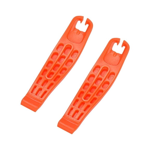 Pair of for 2 Pedro\'s Bicycle Tire / Tube Change Levers Tool Set - Orange