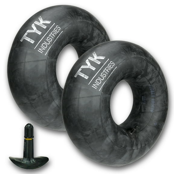 Pair of two (2) 16x7.50-8 16X7.5-8 16X750-8 ATV Mower Tire Inner Tubes TR13 by TYK Industries