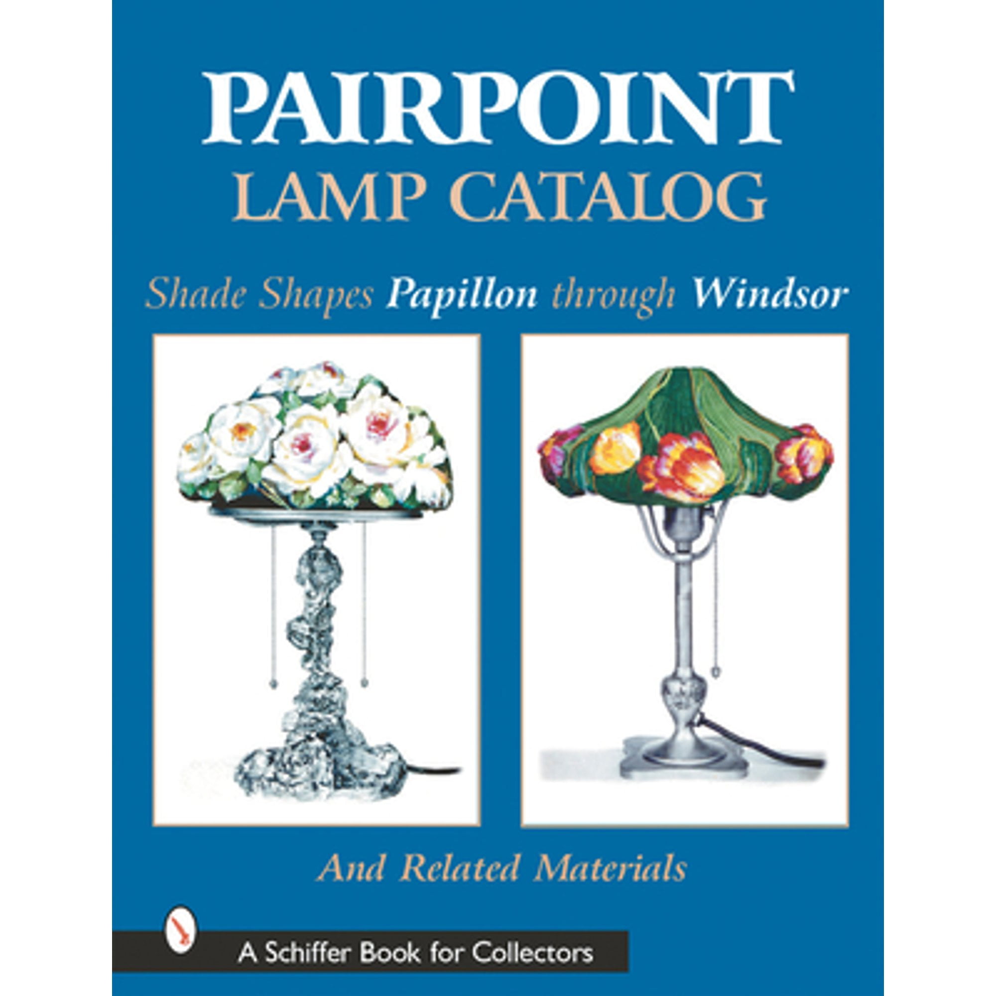 PreOwned Pairpoint Lamp Catalog Shade Shapes Papillon Through Windsor