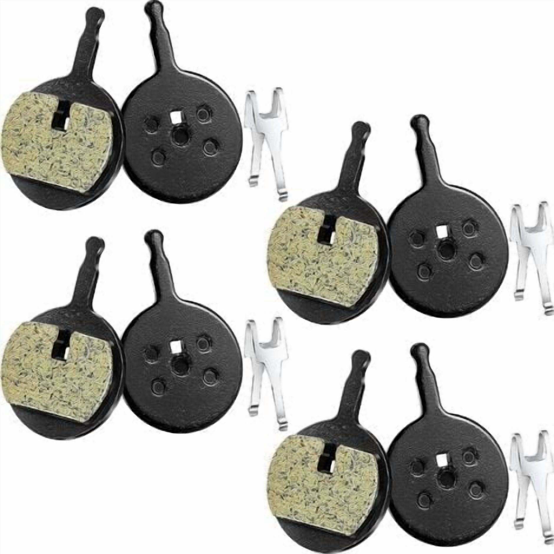 Chooee Pastillas De Freno Disco 2 Pares Para Avid BB5 - Semimetálicas - Bicicleta Montaña Y Carretera
