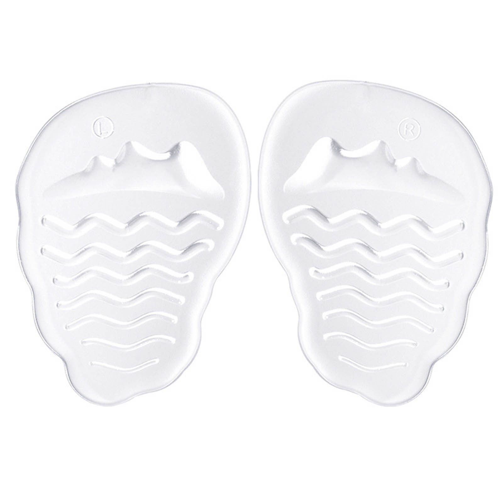 Pairs Of Women's Pads Upgraded (Clear) Foot for Skin Barefoot Scientist