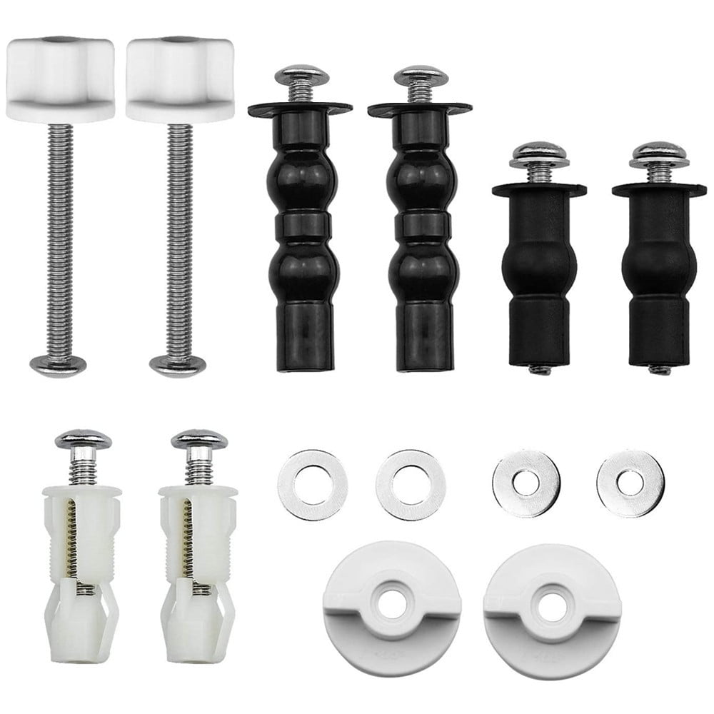Pairs Toilet Seat Hinge Fixings, Toilet Seat Expansion Screws