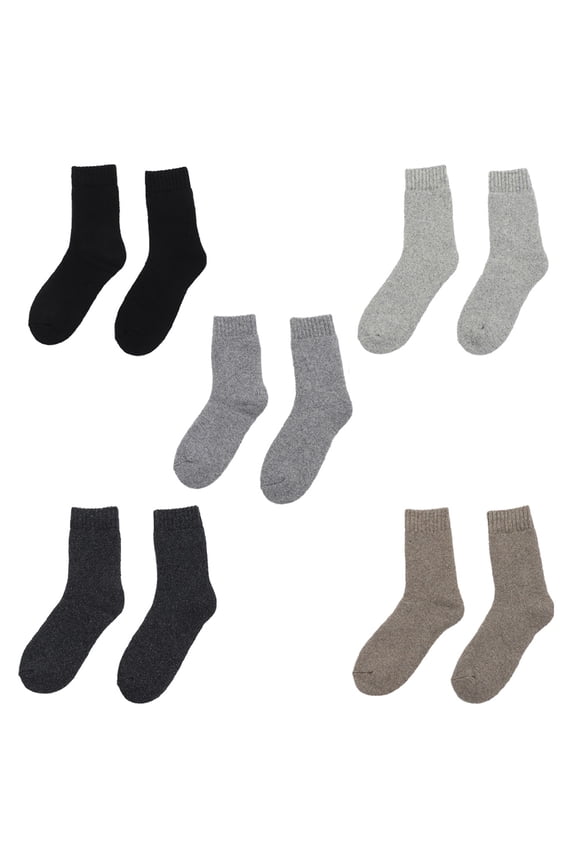 Pairs Wool Socks Thick Thermal Hiking Winter Warm Boot Heavy Soft Cozy Socks for Cold Weather