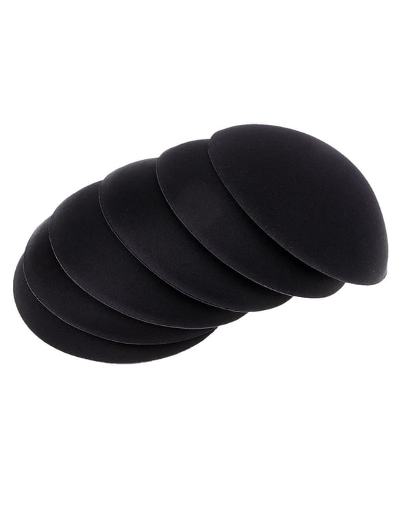 Pairs of 3 Bra Pads Inserts,Removable,Foam Sponge,Breathable Your Sports Bra ,yoga Bra, , Swimsuit, Bralettes, Nursing Bra etc Black