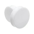 thumbnail image 1 of Pairs of 30MM LARGE Size Flat Face White Acrylic Double Flare Plugs Ears Gauge Expanders E599, 1 of 1