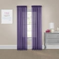 thumbnail image 1 of Pairs to go 18'' x 63'' Victoria Voile Pair in Purple, 1 of 5