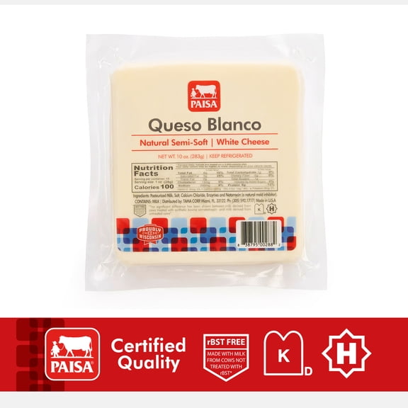 Paisa Queso Blanco, Block 10oz