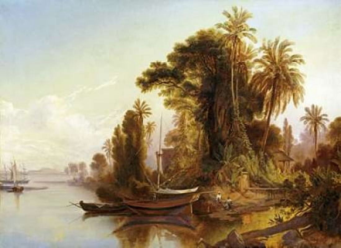 Paisaje Venezolano Canvas Art - Ferdinand Bellerman (18 x 24)