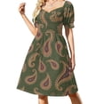 thumbnail image 1 of Paisley 2025 Dress Evening Elegant And Chic Women for Outfits Beach Clothes Women Dress, 1 of 6