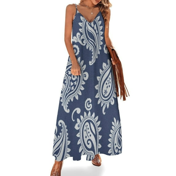 Paisley 2025 Dress Women Outfit Festival Woman Summer Women for Sensual Sleeveless