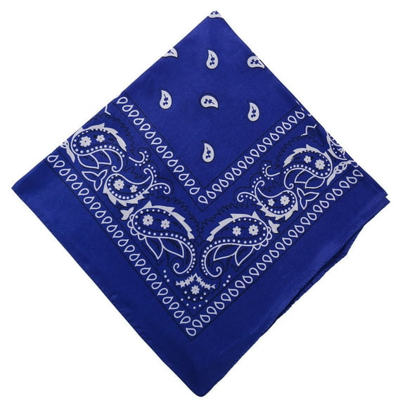 Paisley Bandanas, All-Gender Multi-Purpose Bandanas Paisley Cowboy Headbands Wrap Protective Coverage Bandanas 55Cm/21.65In