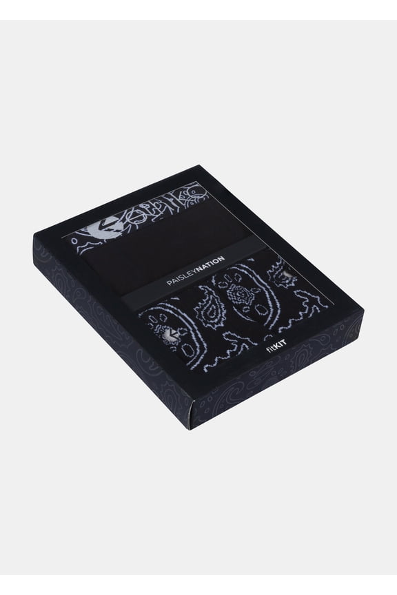 Paisley Black | Mens Fit Kit