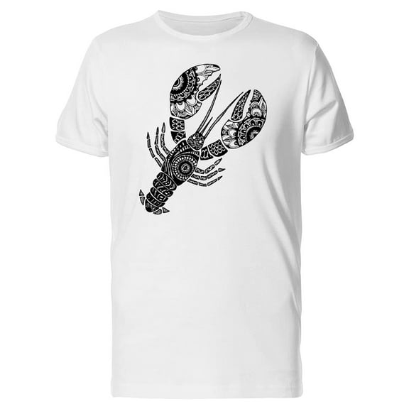 Paisley Cancer Zodiac Symbol Tee Men's -Image by Shutterstock