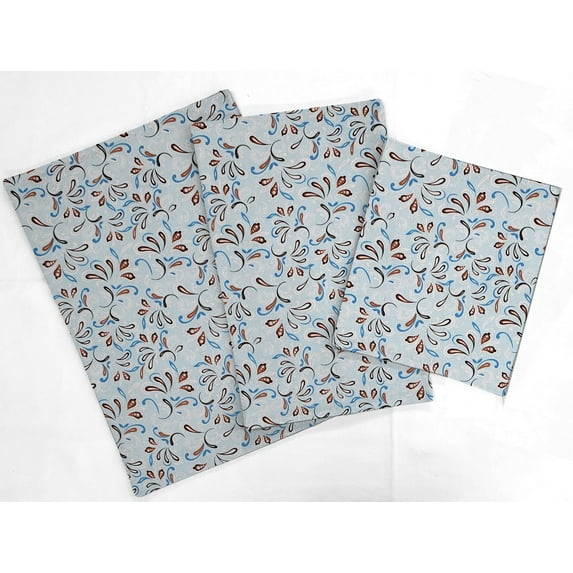 Paisley Countertop Appliance Slider Mats by Penny's Needful Things (Blue) Small
