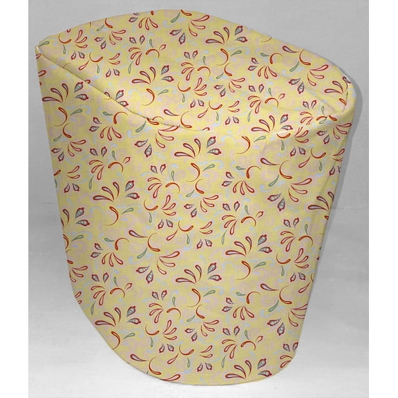 Paisley Cover Compatible with Keurig Coffee Maker by Penny's Needful Things (Yellow) (K10/K15/B31 Mini)