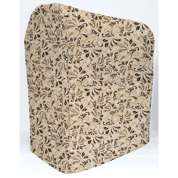 Paisley Cover Compatible with Kitchenaid Stand Mixer by Penny's Needful Things (Brown, Artisan Mini 3.5-Qt Tilt-Head)