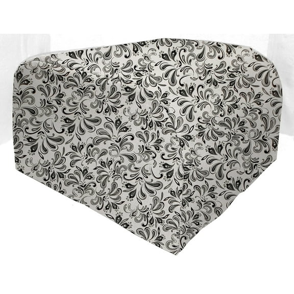 Paisley Cover Compatible with Ninja Foodi Grill by Penny's Needful Things (Black & Gray)