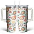 thumbnail image 1 of Paisley Design30 Oz Tumbler with Handle Lid and Straw, Stainless Steel Double Walled Vacuum Insulated Cup, Cute Anniversary Wedding Birthday Gifts Tumbler for Women Men Friends Outdoor Indoor, 1 of 1