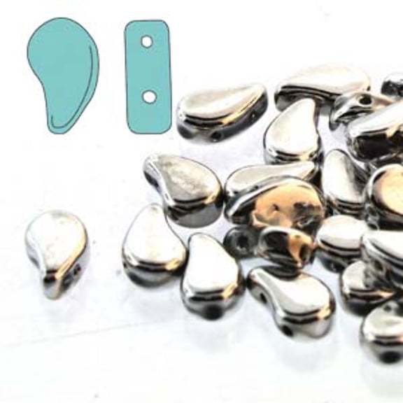 Paisley Duo 8x5mm Full Labrador Beads PD8500030-27000-TB
