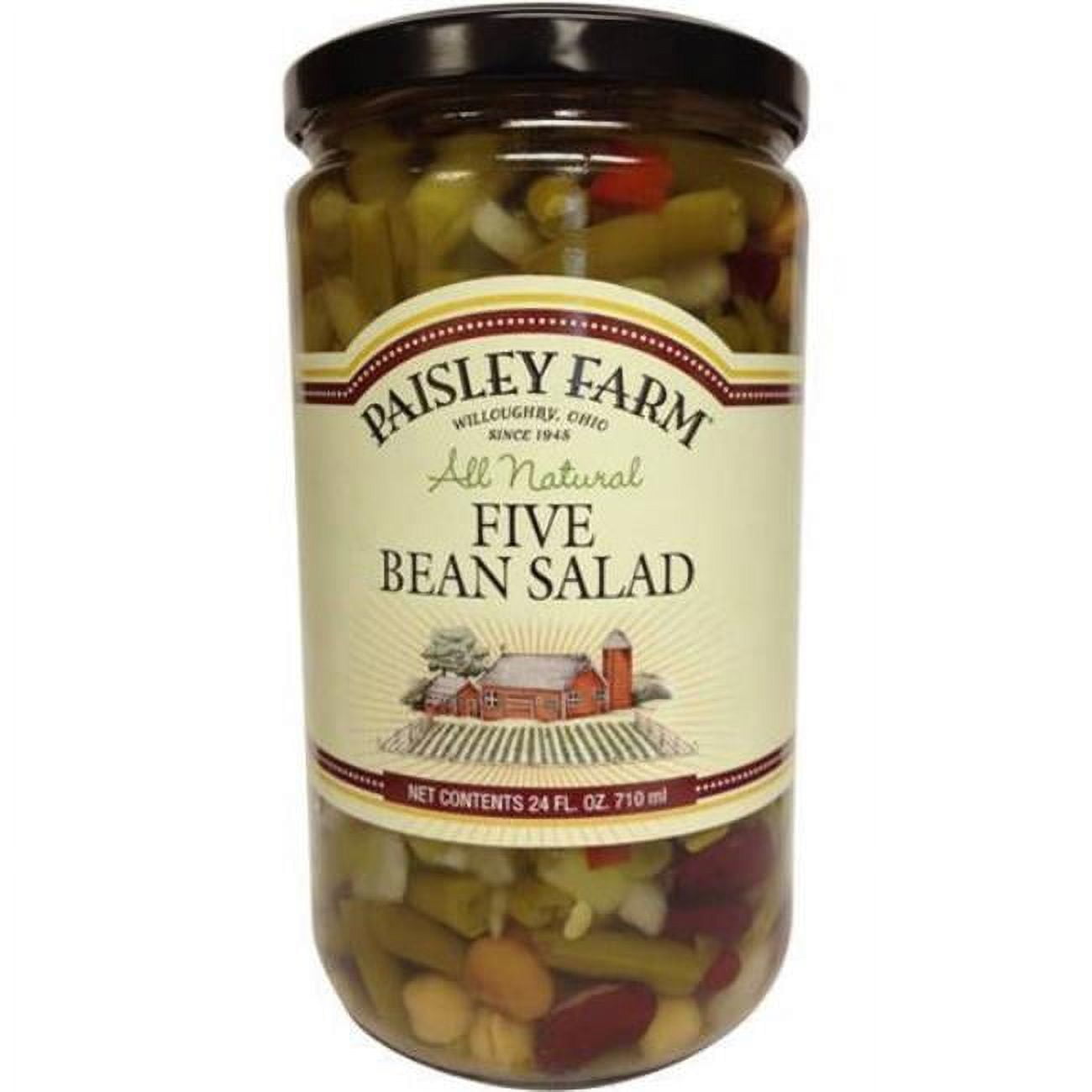 Paisley Farm All Natural Five Beans Salad, 24 oz
