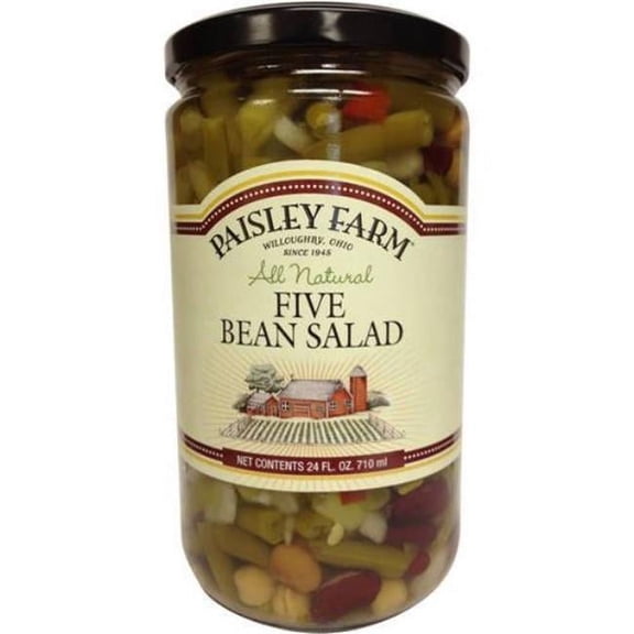Paisley Farm All Natural Five Beans Salad, 24 oz