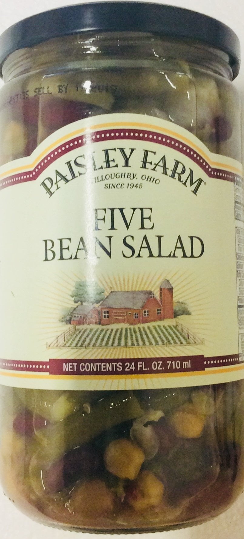Paisley Farm Five Bean Salad Case of 624 OZ