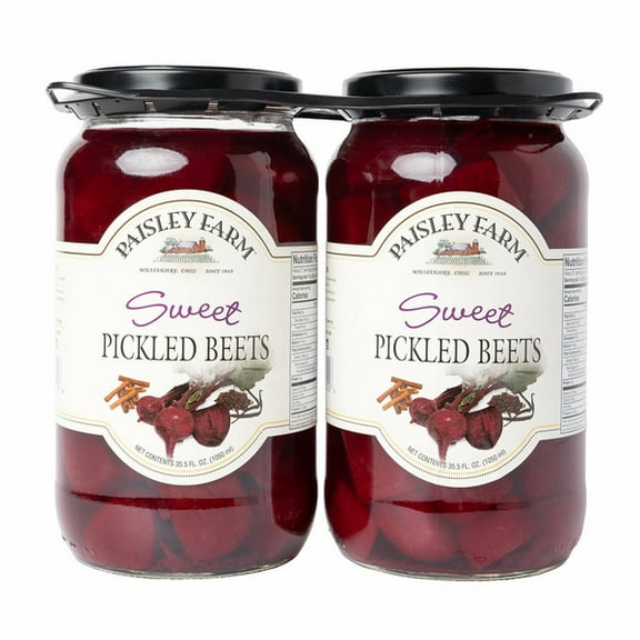 Paisley Farm Sweet Pickled Beets, 35.5 oz, 2-count