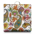 thumbnail image 1 of Paisley Floor Cushion for Meditation and Sitting, Boho Style Pillow for Indoor and Outdoor Floor Seating 22 x 22, 1 of 7