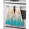 thumbnail image 1 of Paisley Floral Pattern Hand Towels Microfiber Absorbent Soft Children Towel Handkerchief Bathroom Kitchen Dishcloth, 1 of 6
