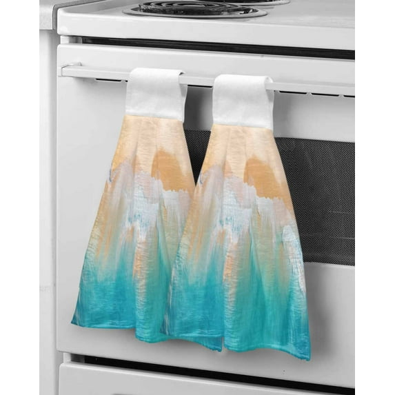 Paisley Floral Pattern Hand Towels Microfiber Absorbent Soft Children Towel Handkerchief Bathroom Kitchen Dishcloth