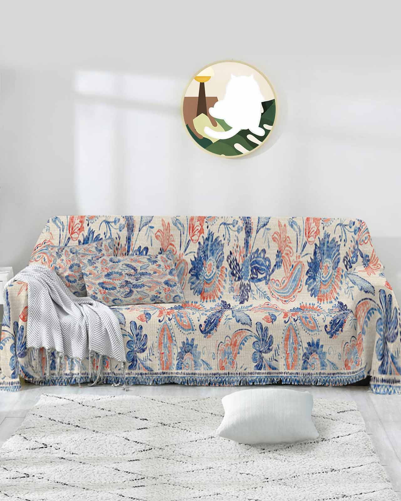 Paisley Floral Sofa Covers