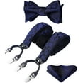 thumbnail image 1 of Paisley Floral Suspenders for Men Tuxedo Suspenders Mens Trouser Braces Y-Back with Strong Clips, 1 of 1